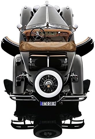 Бауер Спилварен С018Х Мерцедес-Бенц 500 К Специјален Роудстер 1934 Модел автомобил, Темно Кафеава