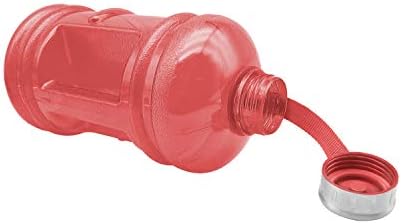 InnoLife BPA бесплатен контејнер за протекување на шише со шише со шише со вода 2,2L - црвено