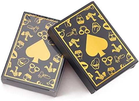Двојно покер игра парови за подароци за подароци за двојки за младенци подароци за него или нејзино образование за возрасни има 54 начини