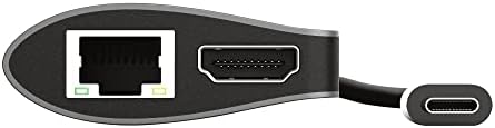 Доверба Dalyx 7-во-1 USB-C Мулти-Порт Адаптер, USB-C, 2 USB-А, HDMI, Ethernet, Микро SD, SD Картичка, HDR И HDMI 1.4, USB-C Полнење Порта, MacBook,
