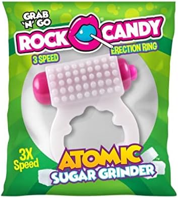 Рок бонбони атомска мелница за шеќер бело
