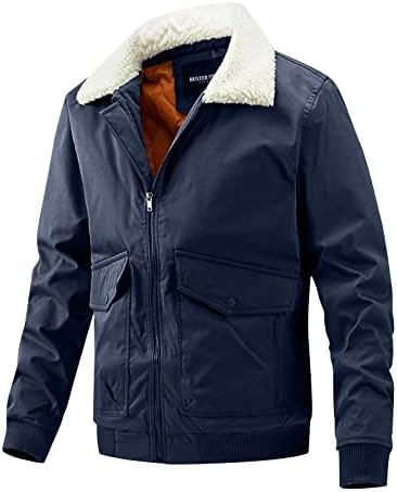 Adssdq zip up hoodie for men, преголема есенска мода со долги ракави мавта со велосипеди, вклопуваат густа топла јакна zip up solid7