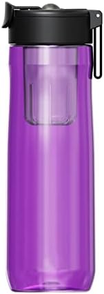 Патување изолирани шишиња со вода магична топка магнетна чаша t Пластична спортска чаша со голем капацитет, T3512 јоргован виолетова,