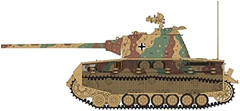 Модели на полето Rye RFMRM5068 1:35 Rye Field Model Panzer PZ.KPFW.IV J MIT PANTHER F BURRET [комплет за градење на модели]