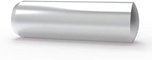 FifturedIsPlays® Стандарден пин на Даул-Метрика M10 x 20 обичен легура челик +0,006 до +0,011мм толеранција лесно подмачкана 50050-10pk-fbA