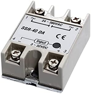 DC AC Solid State Relay 10DA 25DA 40DA 75DA 100DA 3-32V DC влез/24-380VAC излез