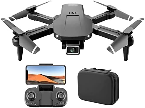 QIYHBVR мини дрон за деца со 4K HD камера, преклопливи беспилотни летала за почетници за возрасни, RC Quadcopter со Holding Hold, режим