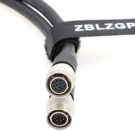 ZBLZGP 12 пински хироза машко до 12 пински Hirose Femaleенски кабел за Sony CCXC XC камера компјутерска мрежа