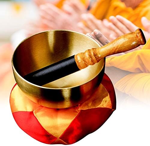 Uxzdx Cujux Monks Accessory Mindfulness Тибетски пеење сад жртва релаксација за медитација лама јога дома