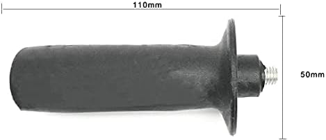2 парчиња мелница за мелница на Макита, пластична супермоторна нишка Помошна странична рачка, рачка за полирање, за рачка за мелница од агол