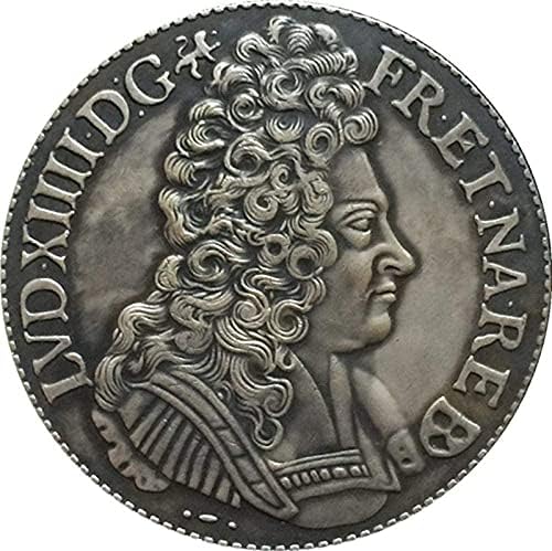 Challenge Coin 1830 Данска монета бакарна позлатена златна рустикална монета странска комеморативна монета занаетчиска колекција