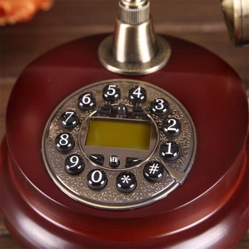 Gayouny cormed телефонски фиксни дигитални ретро телефонски копче бирање декоративни ротирачки телефонски телефони фиксни за дома