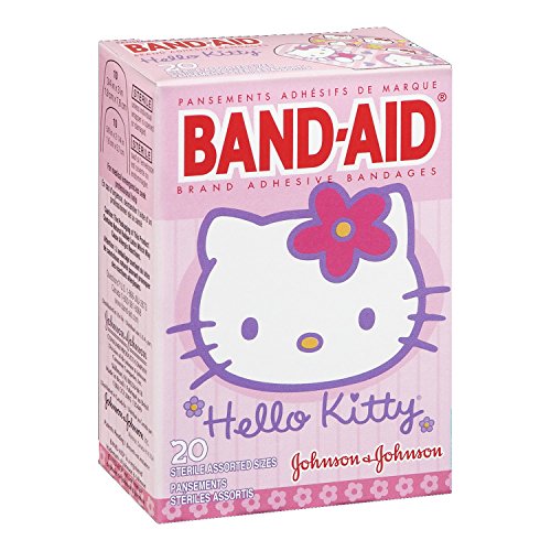 Band-Aid Brand AdeHesive завои Здраво Кити, избрани 20 КТ