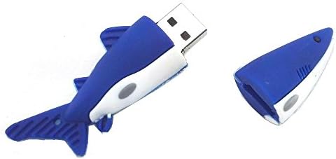 A16gb Сина Pendrive Ајкула РИБА USB Флеш Диск Меморија Палецот Стап