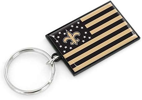 Нфл Американа Знаме Привезок-Шарени И Издржливи Додатоци За Клучеви За Клучеви, Чанти И Чанти