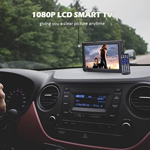 Acogedor Car TV, 10 инчи 1080p HDMI Protable Smart TV, ATSC Car Digital TV, стерео висока чувствителна дигитална телевизор за