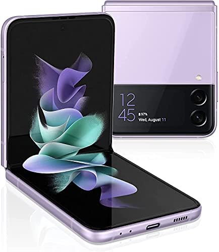 Samsung Galaxy Z Flip 3 5G T-Мобилен Заклучен Андроид Мобилен ТЕЛЕФОН Американска Верзија Паметен Телефон Флекс Режим Интуитивна