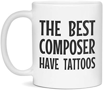 Најдобриот Композитор Има Тетоважи, Бело Од 11 Унци