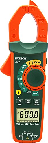 Extech EX655 TRUE RMS 600A метар мерач со NCV и мерења на температурата