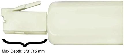Dentangler со кабел за телефони со мекик, затегнување на телефонскиот кабел за ротирање на бадеми, фиксни телефонски додатоци, 1