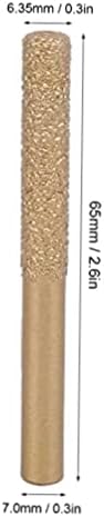 Прецизно сечење камен сечење е лесно со битови на рутер со дијаманти - златно брисено ротирачко тркало за мермер и гранит