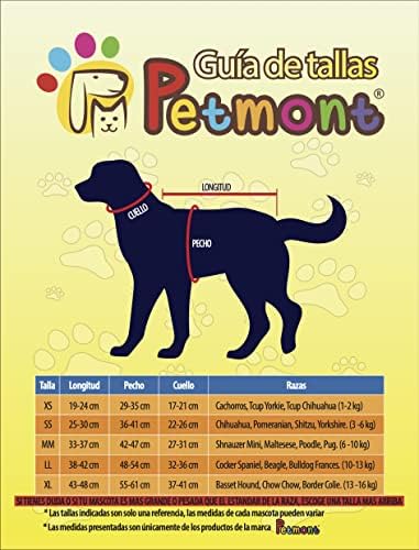 Обична маица на Петмонт за миленичиња: една од 6 милијарди жолти и сини одлични за мали и средни кучиња со големина на средна боја