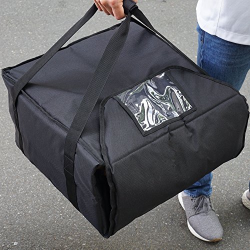 Комерцијален квалитет на Ateny XL торба за испорака на пица - чувајте до 5 XL пици 18 ”x 18” x 10 ” - густа изолација и трајна конструкција