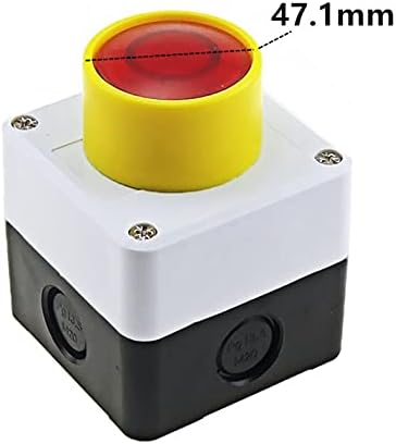 Контролна кутија за прекинувач на копчето Ienyu Рачно стартно копче за водоотпорна кутија Електрична индустриска прекинувач за итни