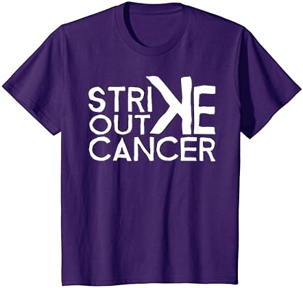 Удречете ја свеста за рак прошетка безбол маица за штрајк на теренот