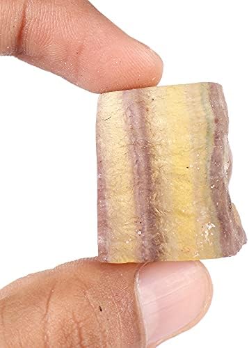 GemHub Природно жолт флуорит 157.500 КТ игра на природен скапоцен камен во боја за несечен скапоцен камен за повеќекратни намени за повеќекратни