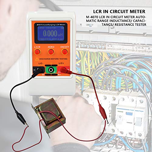 LCR мерач на колото, M-4070 LCR во мерач на кола Автоматски опсег LCR Tester Meter Inductance/ Capitizitance/ Meter Testance Meter