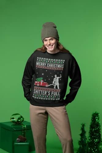 Целосен грд Божиќен џемпер на диви божици за Божиќ, унисекс, унисекс, графички џемпер, графички џемпер