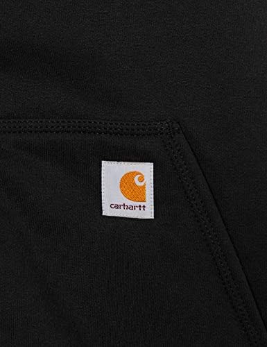 Carhartt Sweatshirts Activewear врвови на патент со качулка k122blk - црна - 3x голема