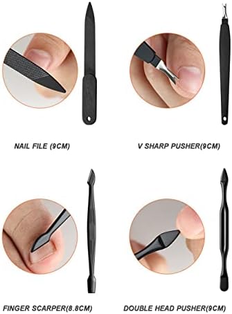 Iuljh Trimmer Cutte Manicure Set 16p Professional Cutter Nail Sciossors Sciossors Pedicure Kit Clipper Tools Nippers