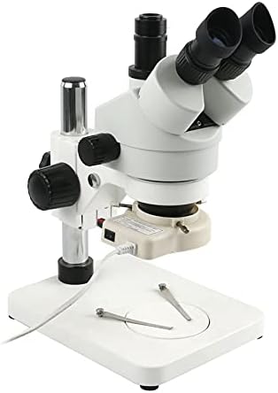 WSSBK Индустриски Тринокуларен Стерео Микроскоп Зголемување Континуирано Зумирање 7X-45X ЗА Лабораториски Телефон Пхб Поправка Лемење