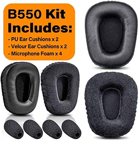 Плачи за замена на ушите B550-XT Перница компатибилна со слушалките B550-XT B550XT I B550 XT додатоци