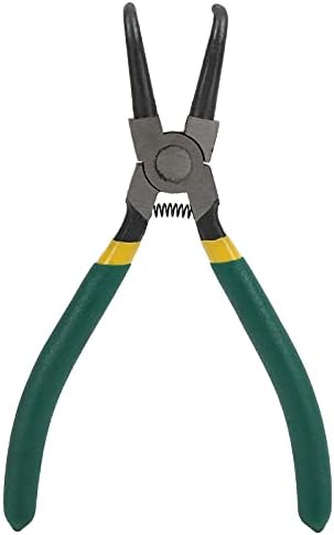 FtVogue Snap Ring Pliers свиткани внатрешни клешти алатка челик пролет натоварена рачка на рачката на клирите, рачна алатка, клепки за циркули/клешти