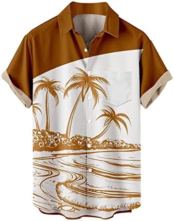 Bmisegm летни фустани кошули за мажи за мажи летен одмор туризам плажа моден тренд на слободно време 3Д дигитални маички маички маички