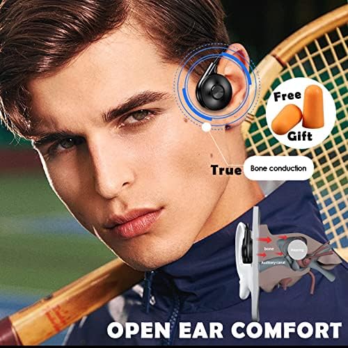 Безжичен над ушите на отворено ушите тренингот Слушалки за спроводливост на коските на главата Постави безжични слушалки за спроводливост