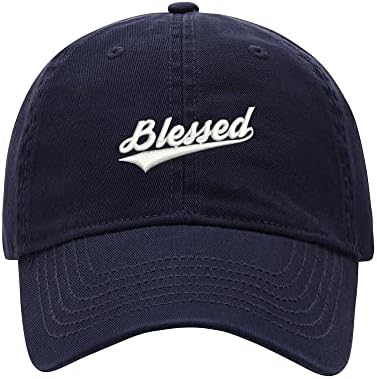 L8502-lxyb Бејзбол капа мажи благословени христијански везени измиени памучни тато капа бејзбол капачиња