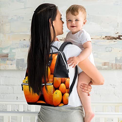 Портокали Торби За Пелени Торби За Мумии Ранец Со Голем Капацитет Торба За Пелени За Нега На Бебиња