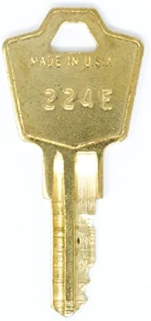 HON 224e Датотека Кабинетот Замена Клучеви: 2 Клучеви