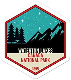 Национален парк Витертон езера Винил налепница Деклара 3 '' до 5,5 ''