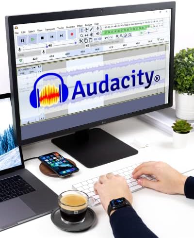 Audacity® 2023 Најновиот професионален PRO Audio Music Editing Inditing Softwar