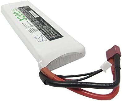 CS Cameron Sino Cars Battery, 3200mAh / 23.68Wh Li-полимер за замена на батеријата компатибилна за CS-LP3202C35RT