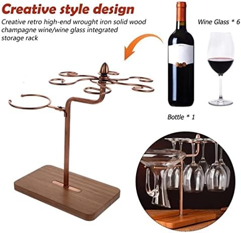 WSSBK црвено вино стаклен решетка со црвено вино, решетката за чаша, деликатна чаша за складирање на чаша за складирање на чаша држач за