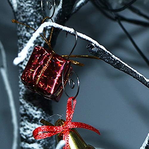 Besportble Божиќен украс кука силна издржлива мултифункционална закачалка во форма на S за празник за украсување на новогодишни елки