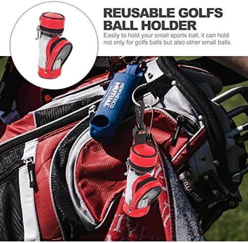 Inoomp Golf Ball Shag Tagn Protable Golfer Mini Waist Pack Пакет за жени мажи тинејџери за голф додатоци за додатоци