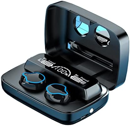 Слушалки за Bluetooth Bluetooth, HD стерео бучава Откажување безжични слушалки, Bluetooth 5.1 Earbuds 180H Playtime Case Wireless Case & Power