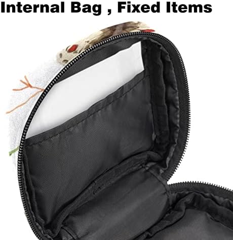 Санитарна торба за складирање на салфетки, торба за период, торба со тампон, торба за шминка, пеперутка